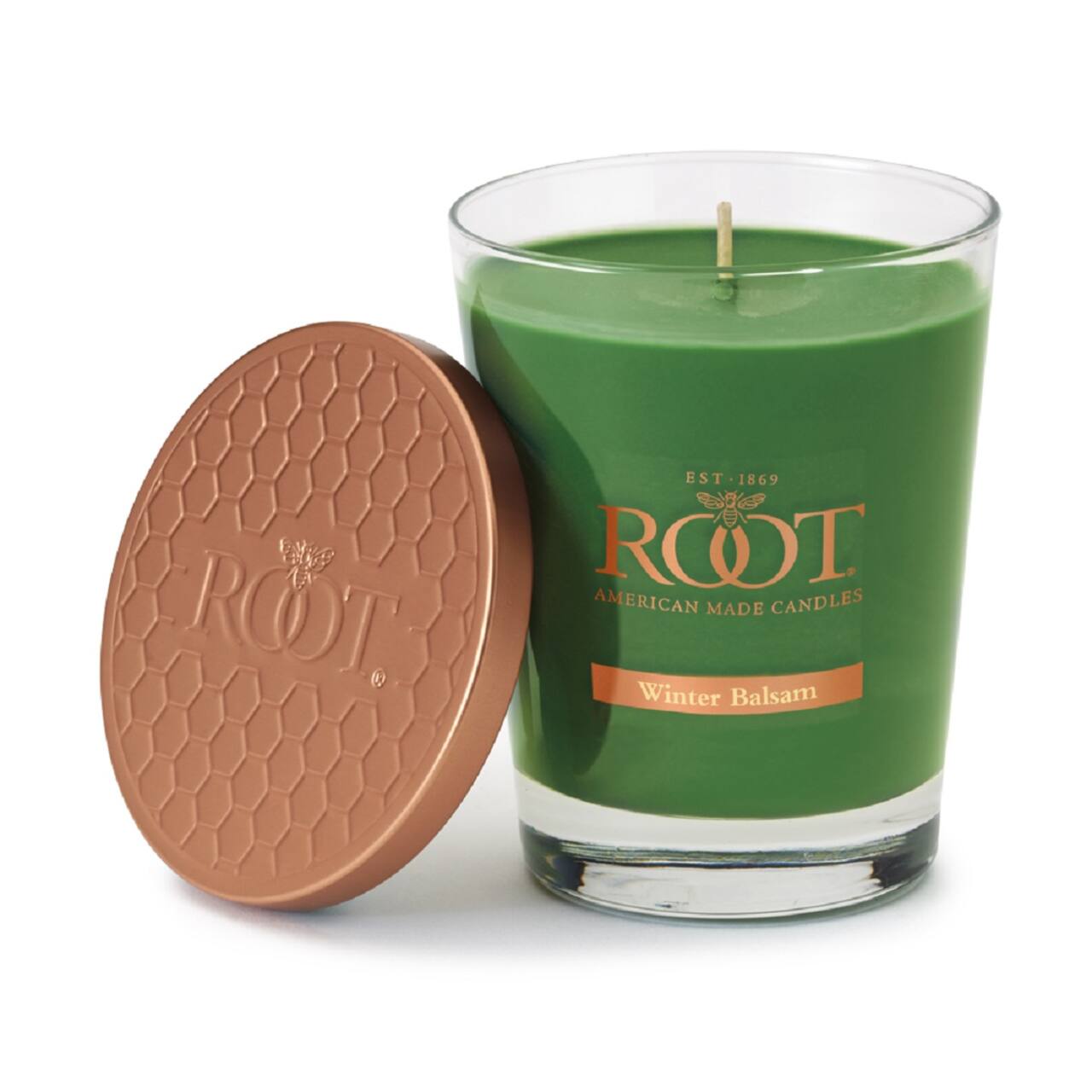 Root Candles 10.5oz. Large Scented Honeycomb Veriglass Jar Candle